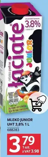Selgros Mleko Junior UHT 3,8% Łaciate oferta