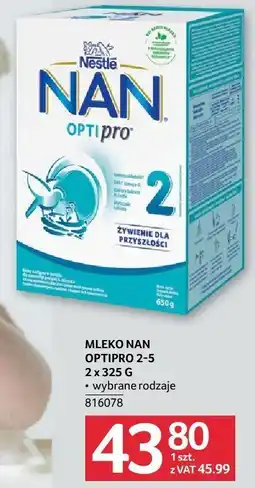 Selgros Mleko Nan Optipro 2-5 Nestle oferta