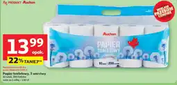Auchan Papier toaletowy Auchan oferta
