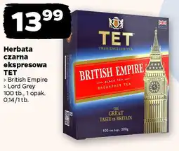 Netto Herbata czarna ekspresowa TET oferta