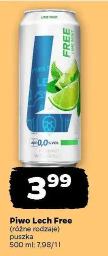 Netto Piwo Lech Free oferta