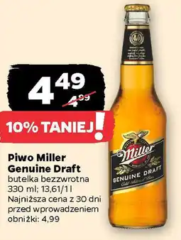 Netto Piwo Miller Genuine Draft oferta