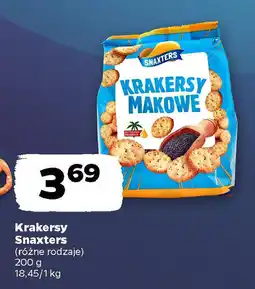 Netto Krakersy Snaxters oferta