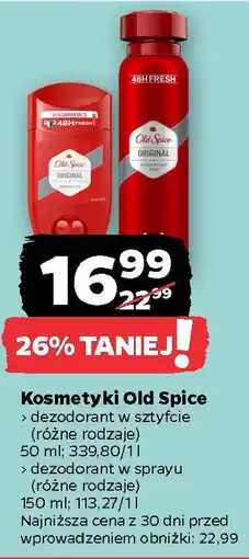 Netto Kosmetyki Old Spice oferta