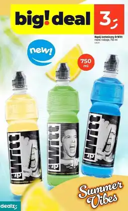 Dealz Napój izotoniczny cytryna Dr Witt oferta