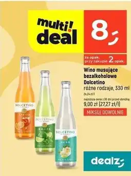 Dealz Napój spritz Dolcetino Frizzante oferta