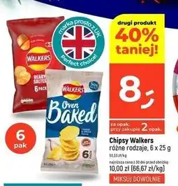 Dealz Chipsy ready salted Walkers oferta