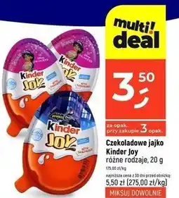 Dealz Jajko z niespodzianką batman Kinder Joy oferta