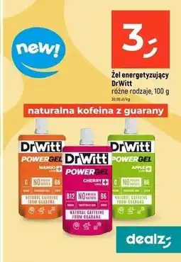 Dealz Żel energetyczny wiśnia Dr Witt Power Gel oferta