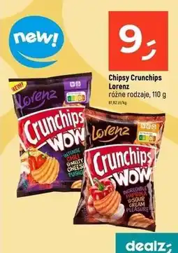 Dealz Chipsy chili & melty cheese Crunchips Wow oferta