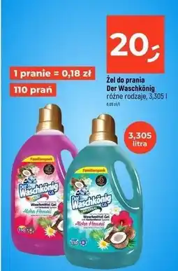Dealz Żel do prania aloha hawaii universal Der Waschkonig oferta