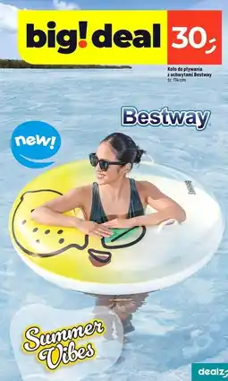 Dealz Koło do pływania śr. 114 cm Bestway oferta