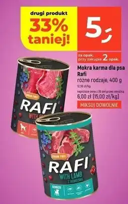 Dealz Karma dla psa z wołowiną Rafi oferta