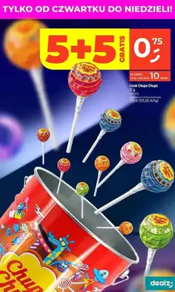 Dealz Lizak cola Chupa Chups Zungenmaler (Graffiti) oferta