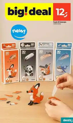 Dealz Zwierzęta 3d oferta