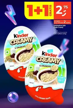 Dealz Jajko niespodzianka Kinder Creamy oferta