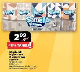 Netto Chusteczki higieniczne 3-warstwowe Samelle oferta