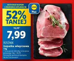 Lidl Rzeźnik łopatka wieprzowa oferta