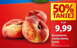 Lidl Brzoskwinie ciasteczkowe oferta
