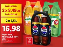 Lidl Pepsi Zero, Mirinda lub 7UP, XXL oferta