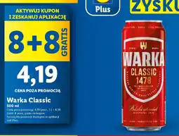 Lidl Warka Classic oferta