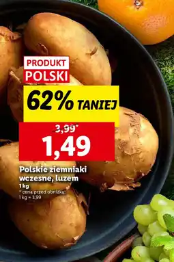 Lidl Polskie ziemniaki wczesne oferta