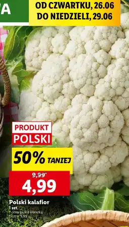 Lidl Polski kalafior oferta