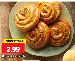 Lidl Bułeczka z matchą oferta