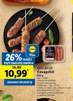 Lidl Grill&fun cevapčići oferta