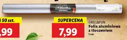 Lidl Grill&fun folia aluminiowa z tłoczeniem oferta