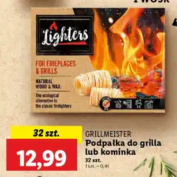 Lidl Grillmeister podpałka do grilla lub kominka oferta