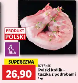Lidl Rzeźnik polski królik - tuszka z podrobami oferta