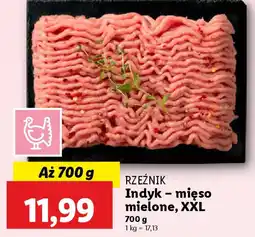 Lidl Rzeźnik indyk - mięso mielone oferta