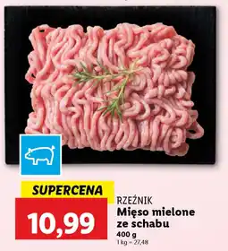 Lidl Rzeźnik mięso mielone ze schabu oferta