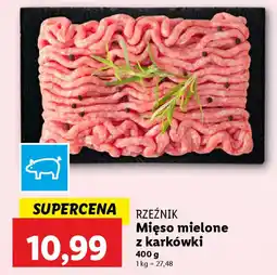 Lidl Rzeźnik mięso mielone z karkówki oferta