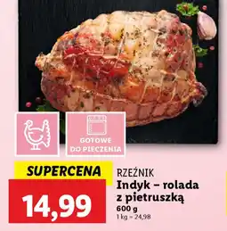 Lidl Rzeźnik indyk - rolada z pietruszką oferta