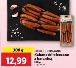 Lidl Pikok od krajana kabanoski pieczone z baraniną oferta