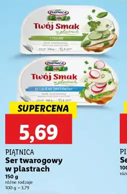 Lidl Platnica ser twarogowy w plastrach oferta
