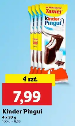 Lidl Kinder Pingui oferta