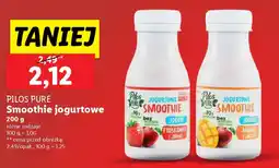 Lidl Pilos pure smoothie jogurtowe oferta