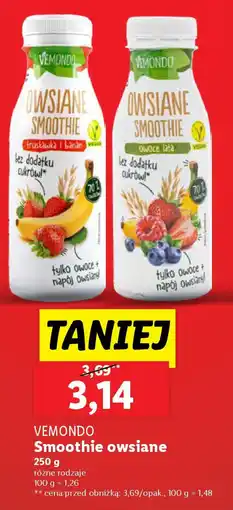 Lidl Vemondo smoothie owsiane oferta