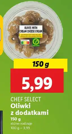 Lidl Chef select oliwki z dodatkami oferta