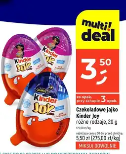 Dealz Czekoladowe jajko Kinder Joy oferta
