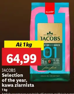 Lidl Jacobs selection of the year, kawa ziarnista oferta