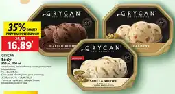 Lidl Grycan lody oferta