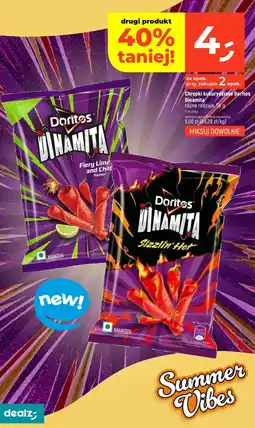 Dealz Chipsy Doritos Dinamita różne rodzaje oferta