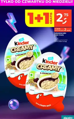 Dealz Czekoladowe jajko Kinder Creamy oferta
