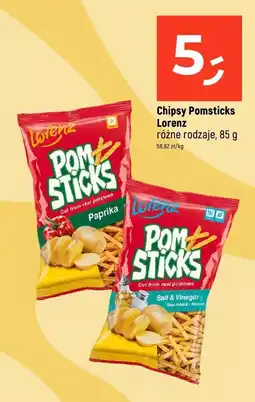 Dealz Chipsy Pomsticks Lorenz różne rodzaje oferta