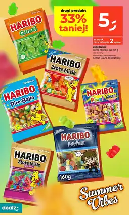 Dealz Żelki Haribo różne rodzaje oferta