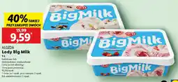 Lidl Algida lody big milk oferta